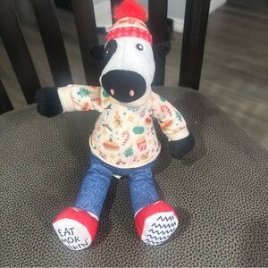 Chick-fil-A Christmas 2024 Plush Cow Doll Toy Chikin 7" LIMITED EDITION Holiday